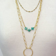 Hadlee Necklace Amazonite Pendant