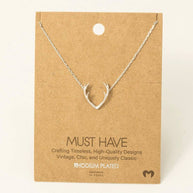 Antler Pendant Necklace