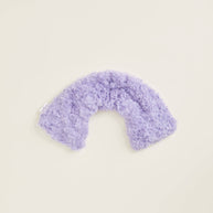 Curly Purple Warmies Neck Wrap Travel and wellness Gift