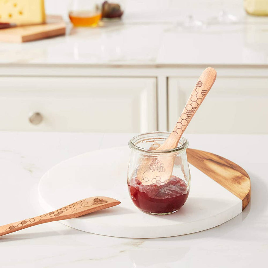 Honey Bee Jam Spoon & Spreader Set
