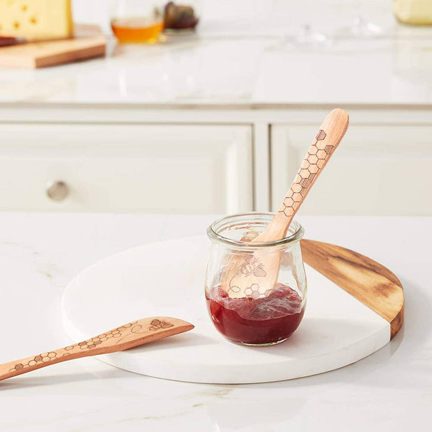 Honey Bee Jam Spoon & Spreader Set