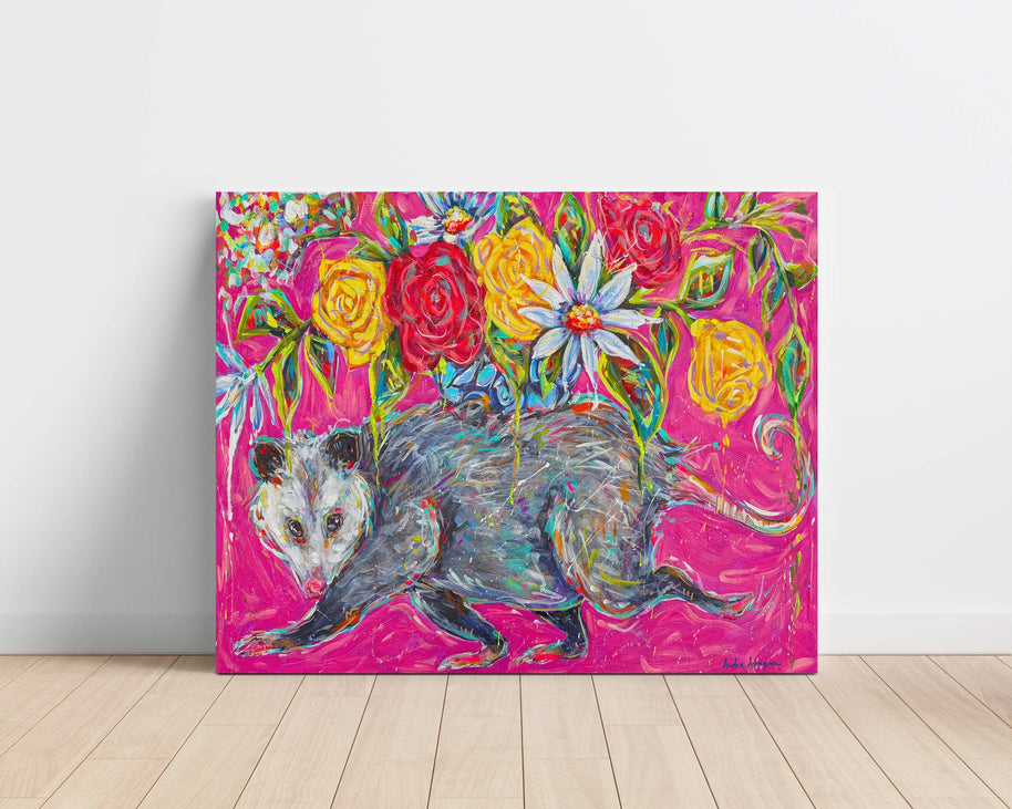 Possum Canvas Print