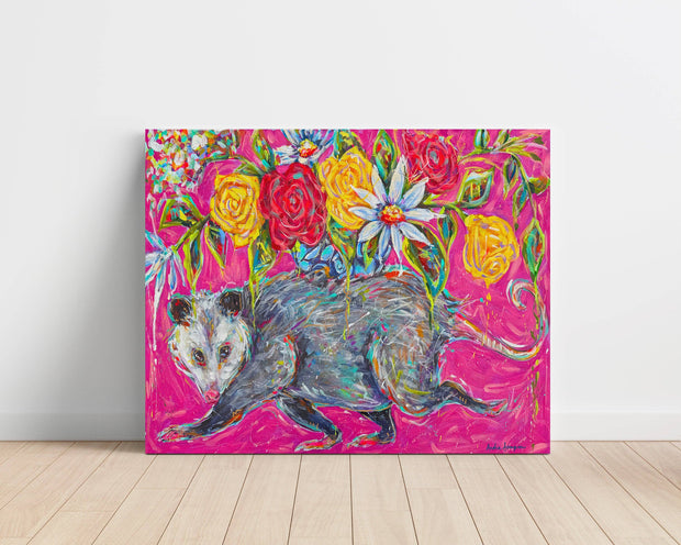 Possum Canvas Print