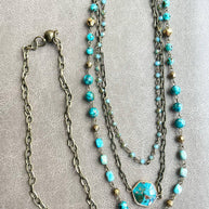 Janet Necklace Turquoise