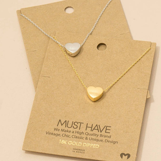 Heart Pendant Necklace