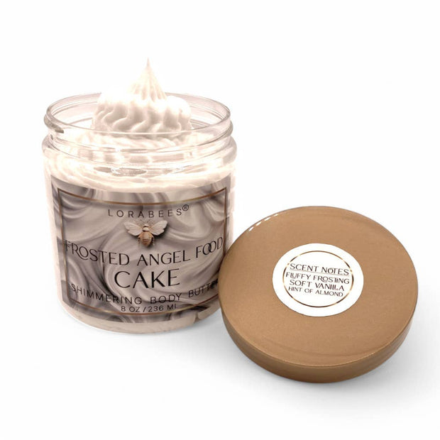 The Cake Collection Shimmering Body Butter 8 oz Paraben Free