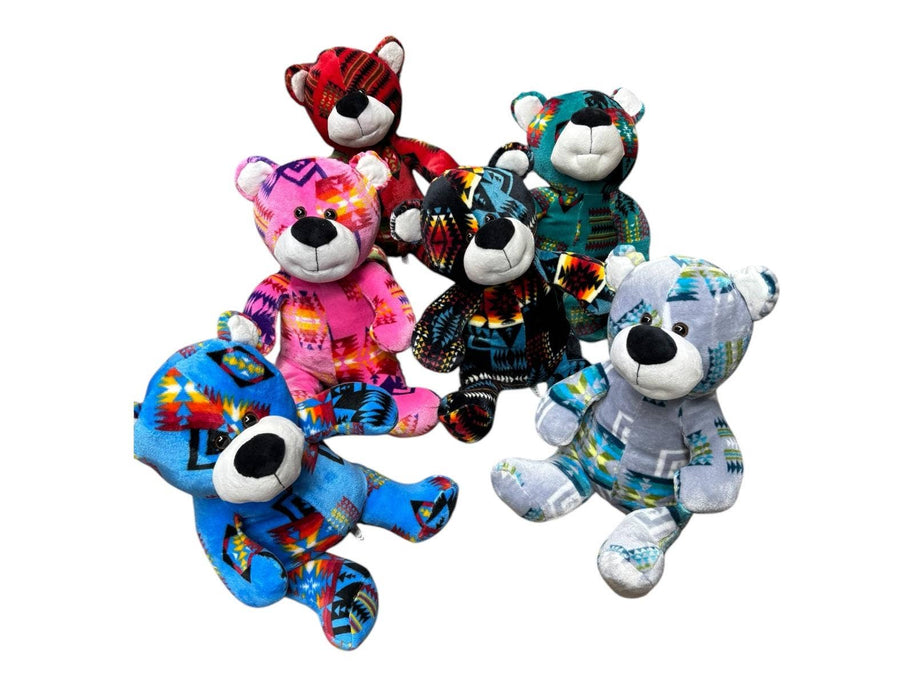 Large Teddy Bear Southwest Design