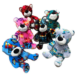 Large Teddy Bear Southwest Design