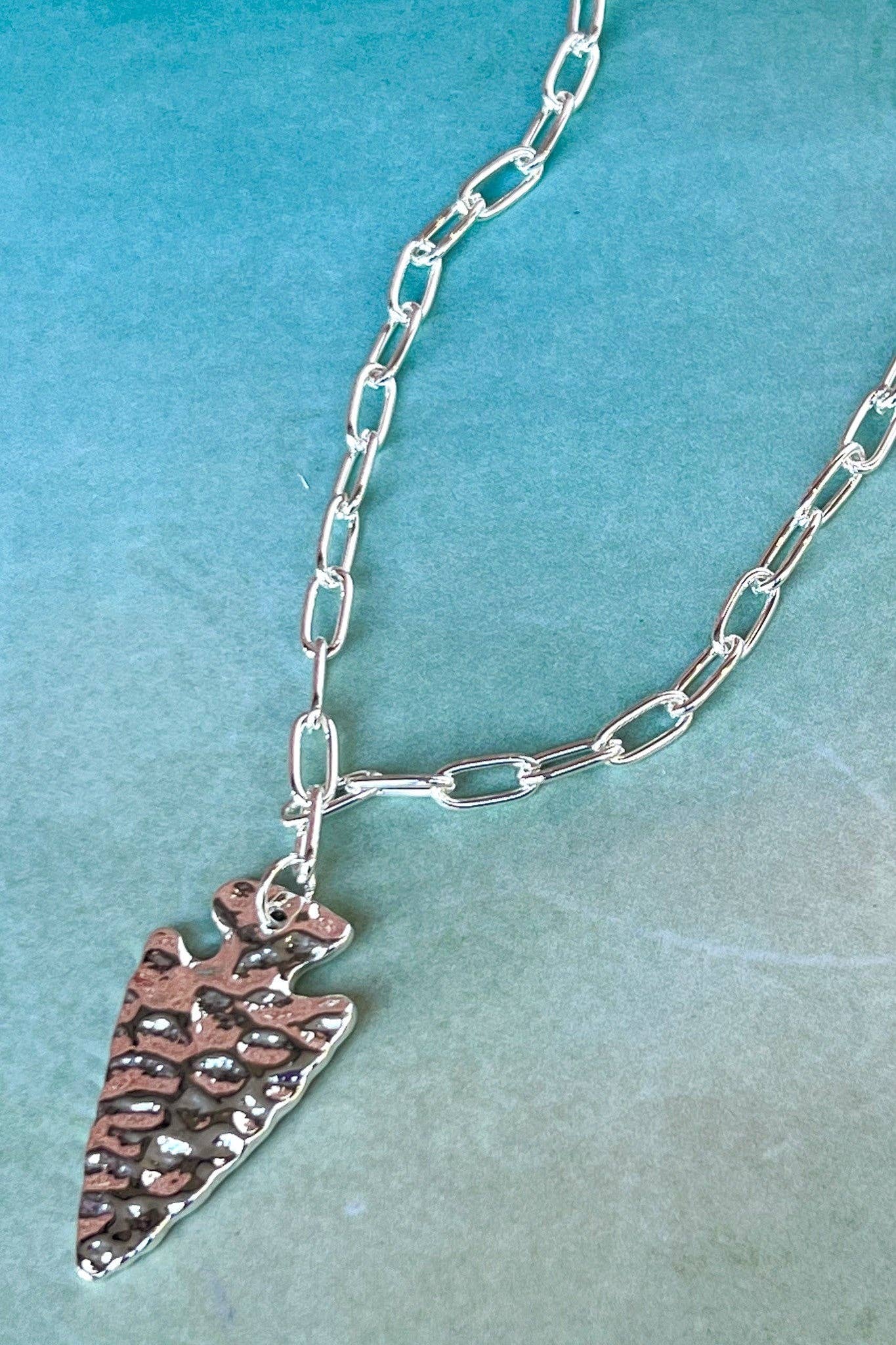 Girl Power Necklace in Silver