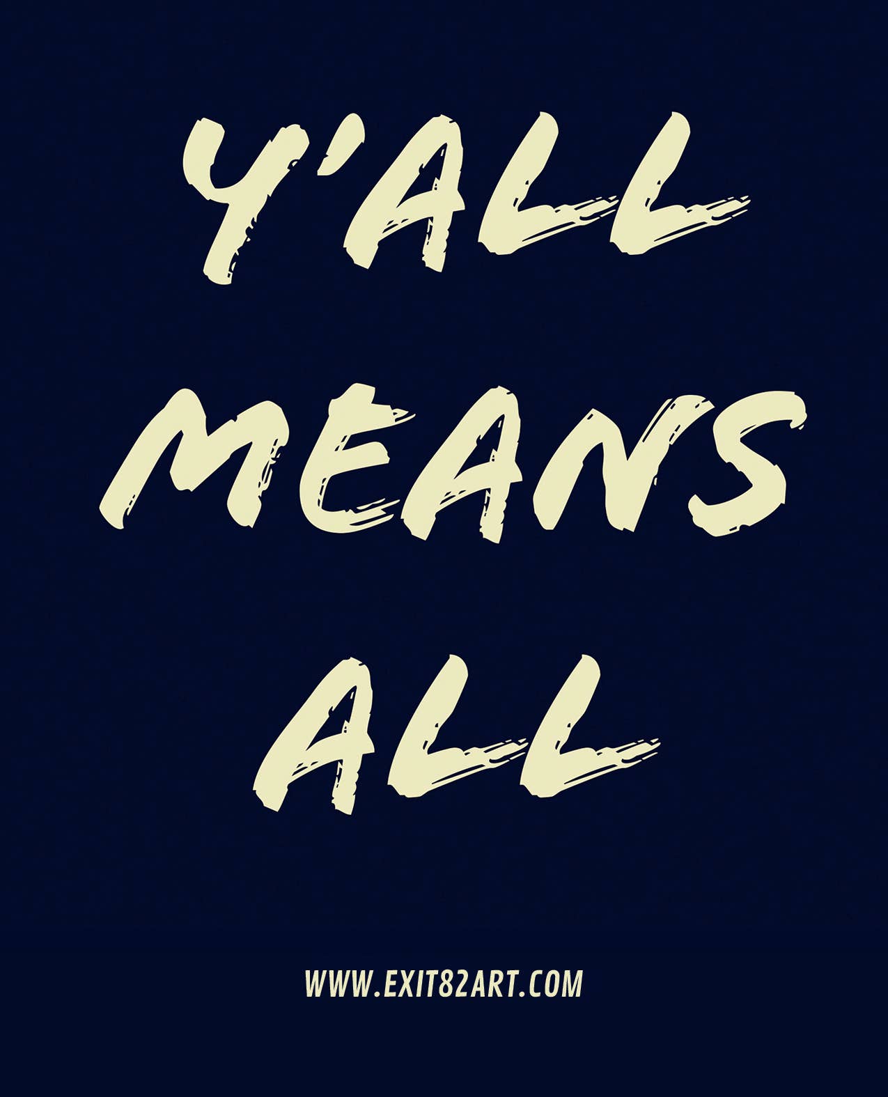 Y'all Means All - Collapsible Drink Coozie