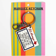 My Mood Marquee Keychain