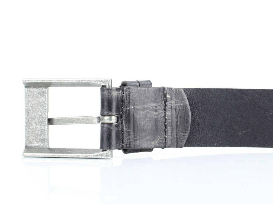 Double Loop Western Belt, Antique Buckle