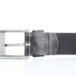 Double Loop Western Belt, Antique Buckle