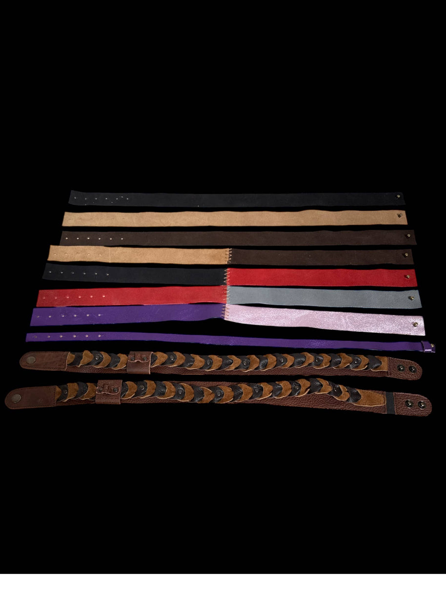 Leather/Suede hats bands