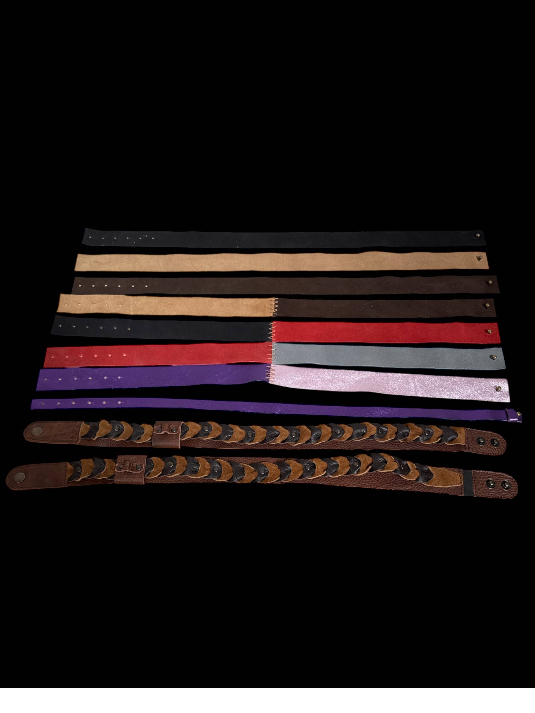 Leather/Suede hats bands