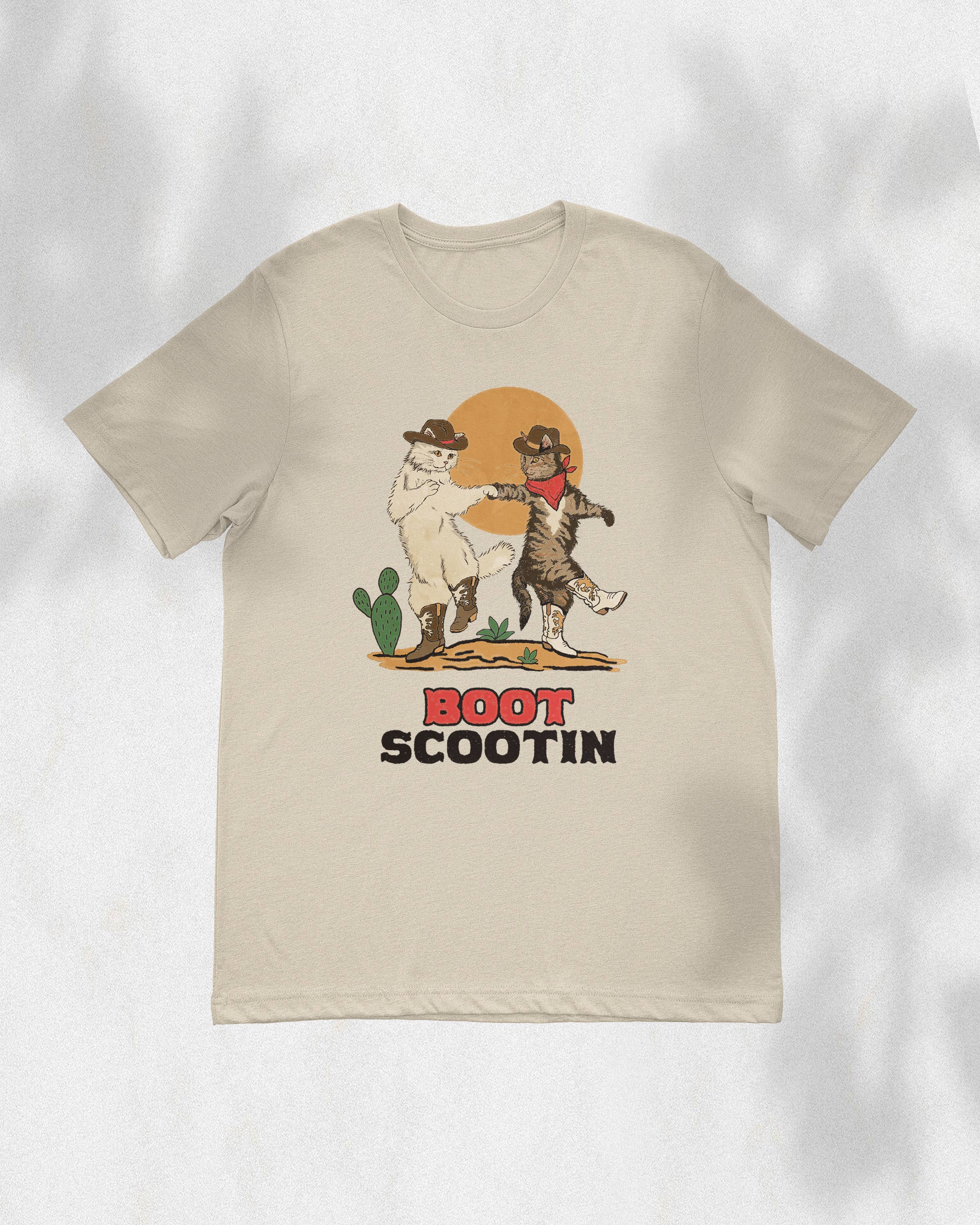 Boot Scootin Kitties T-Shirt, Regular