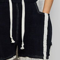 Vintage Washed Striped Shorts