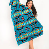 Beach Towel, Santa Fe Turquoise