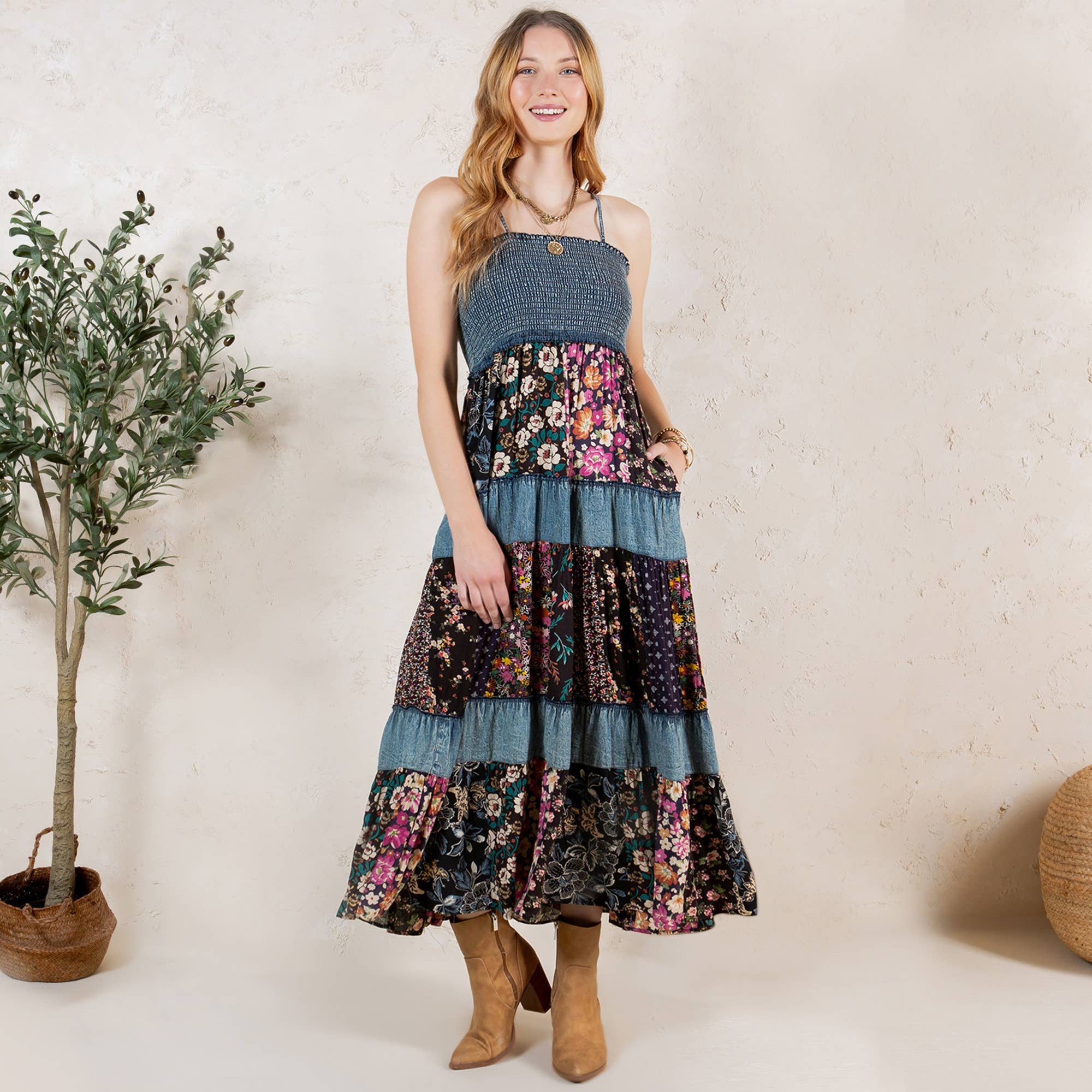 Artisan Pearl Maxi Dress