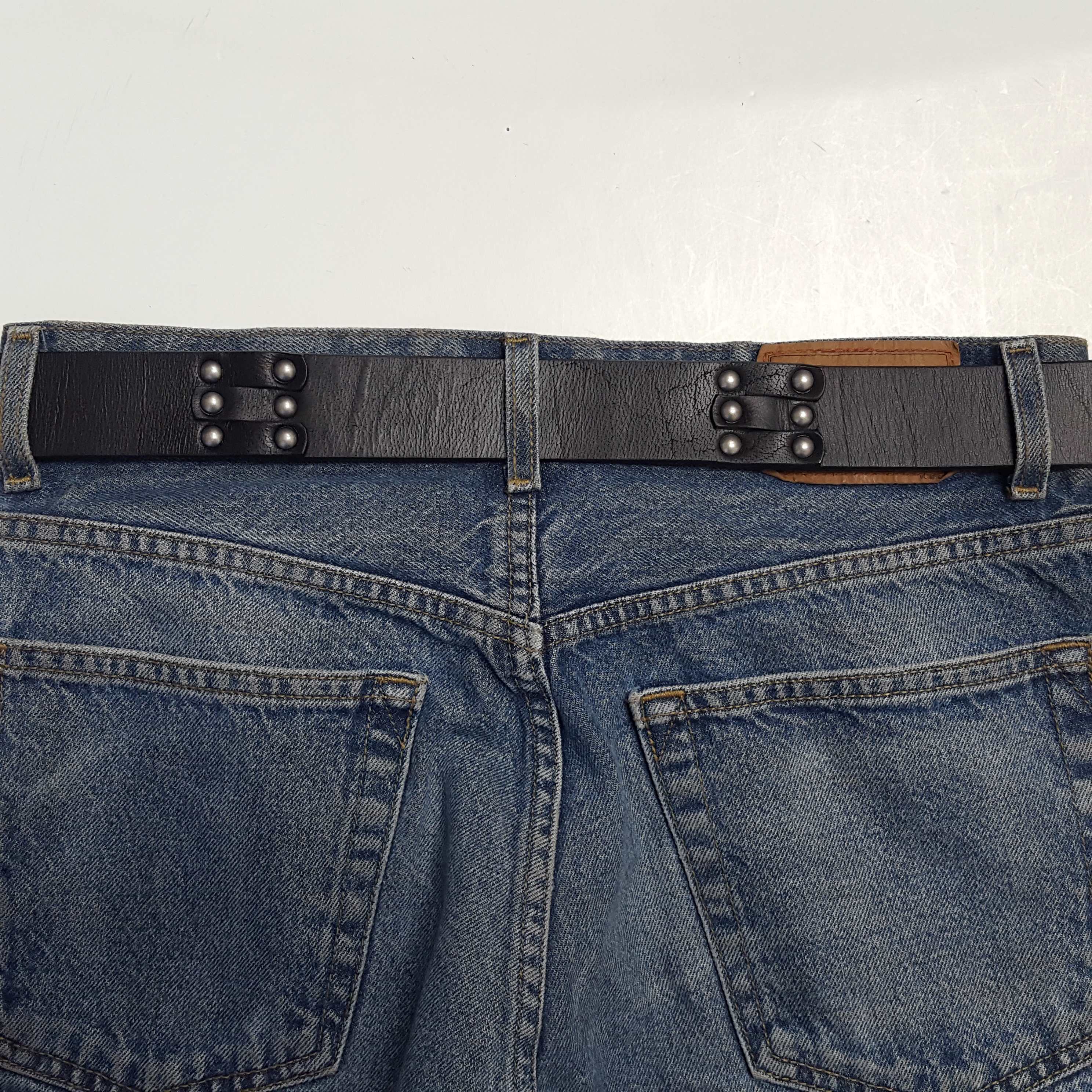 Genuine Studded Leather Belt