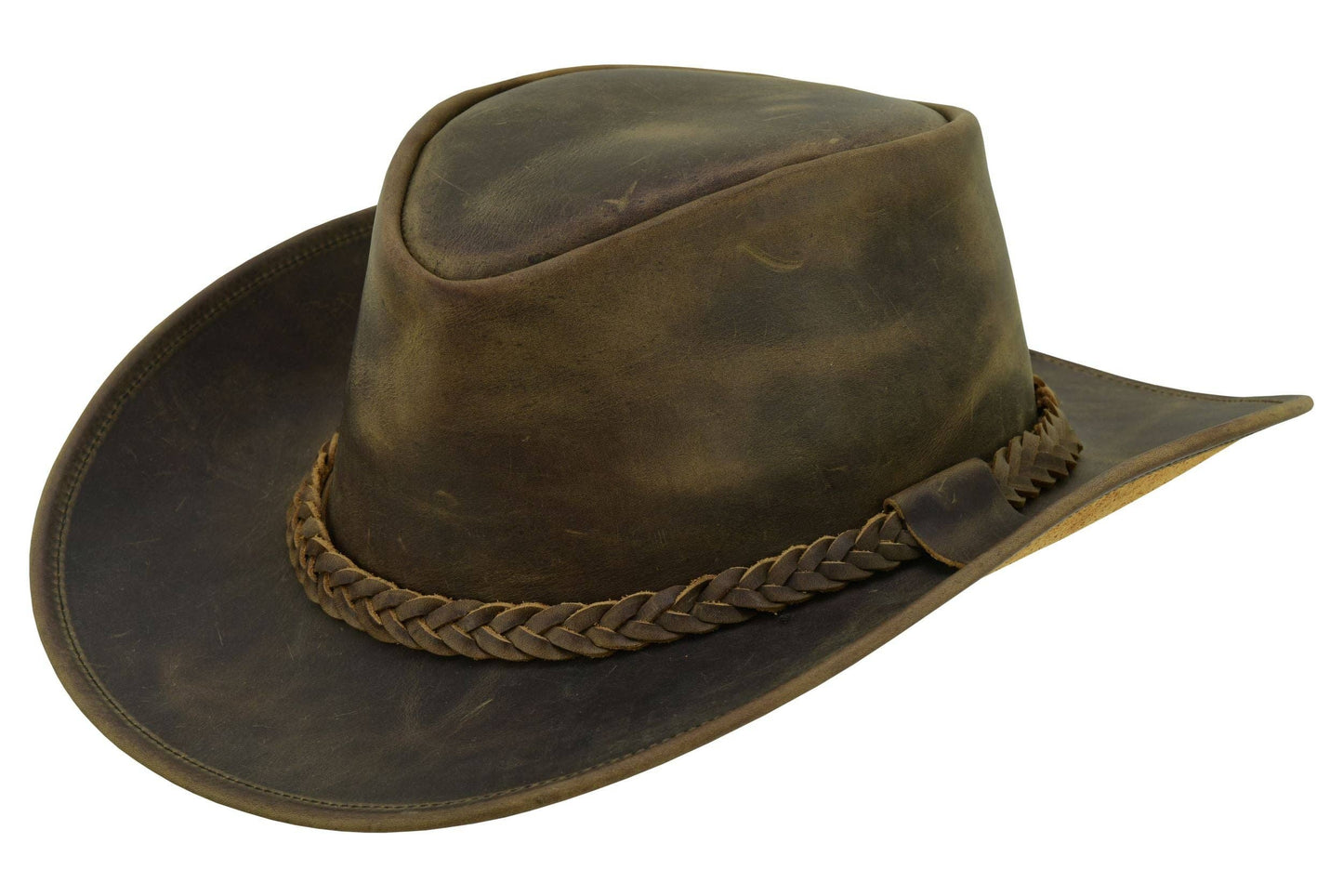 Rodeo Leather Outback Hat