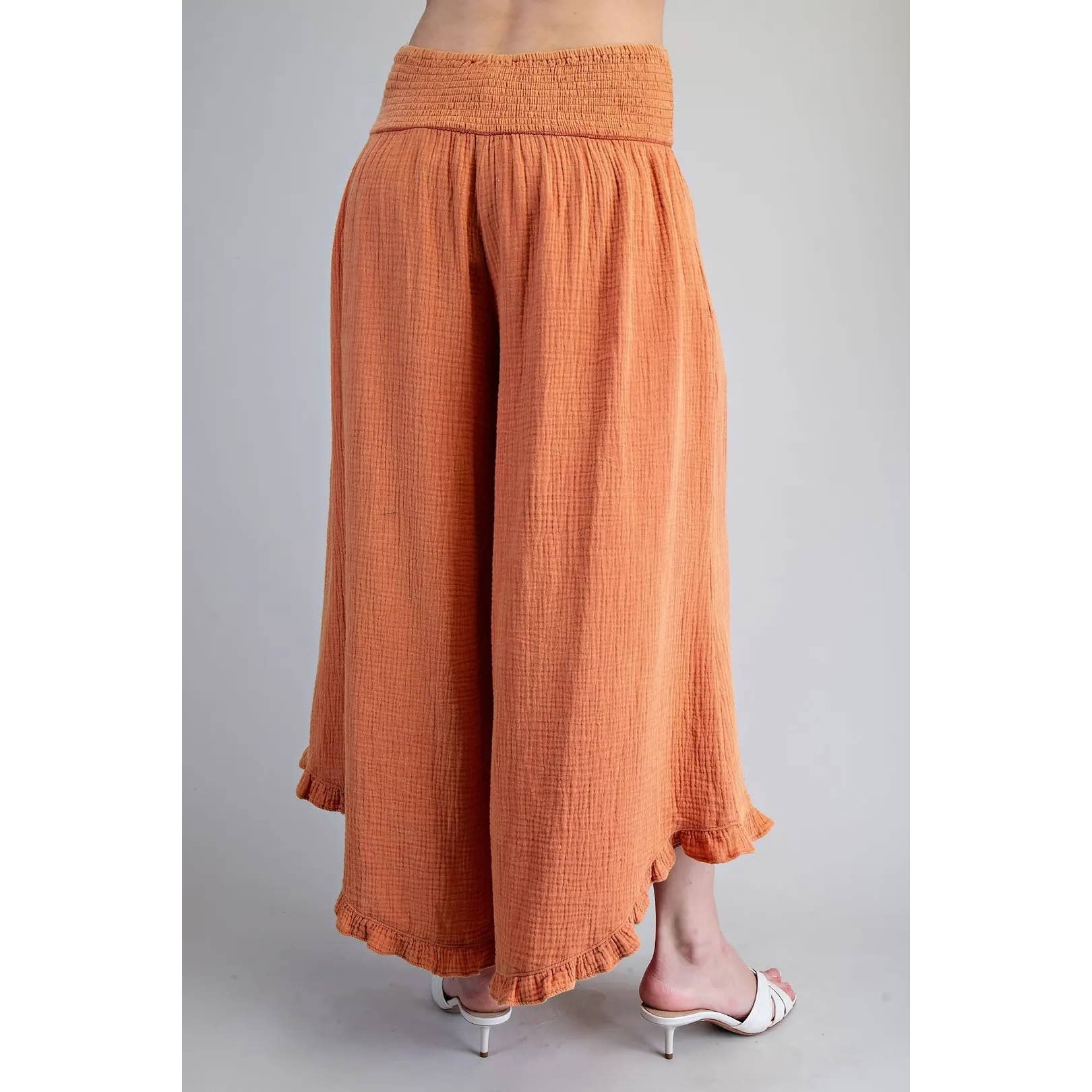 Mineral Washed Pants, Clay