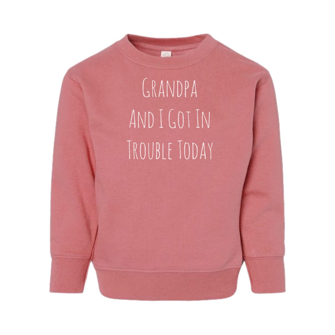 Grandpa & I Kid's Sweatshirt