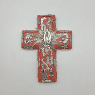 Wood Milagros Cross, Small