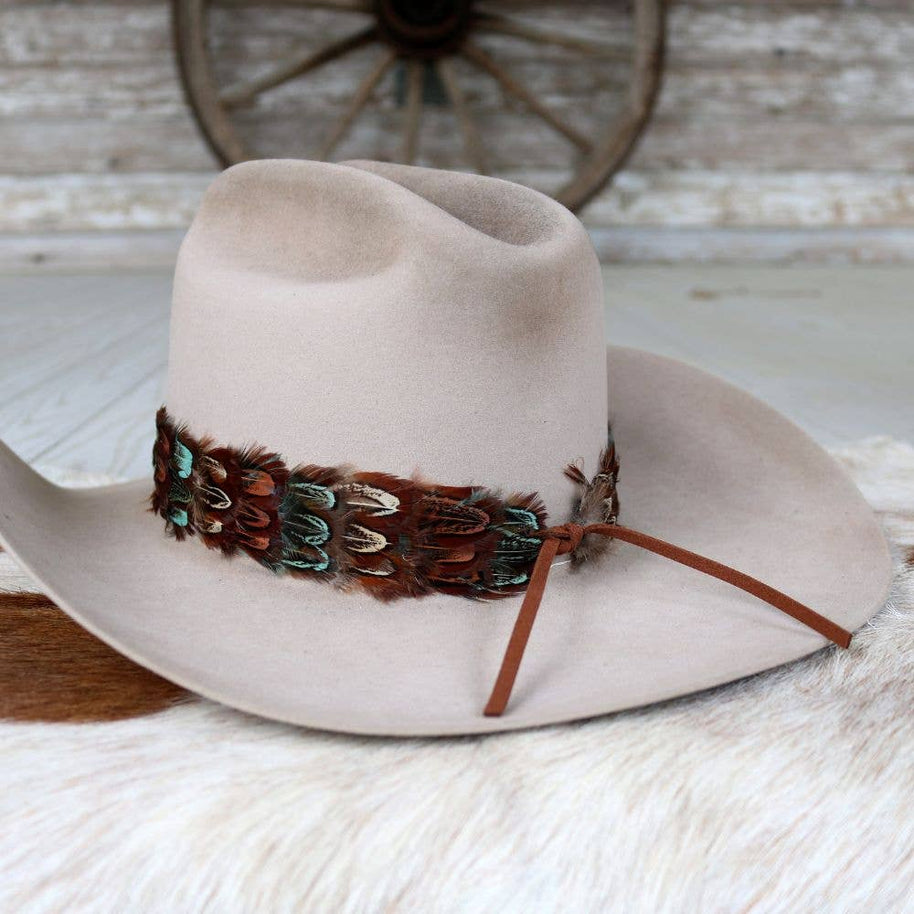 Riverbend Feather Hat Band