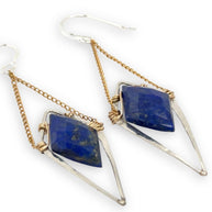 Handmade Wisdom Lapis Earrings