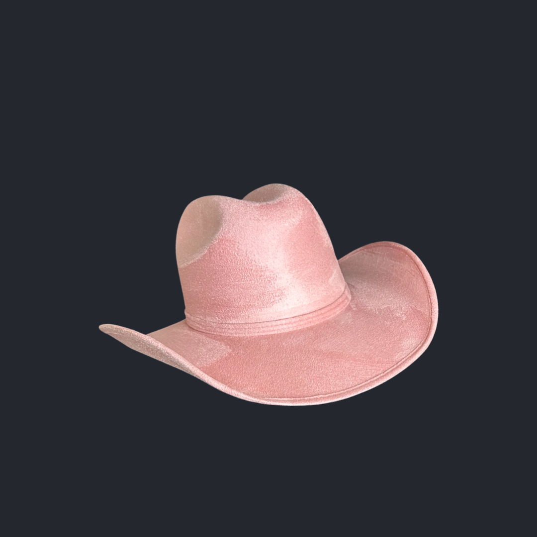 Vegan Suede Cowboy Hat 