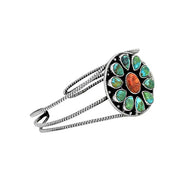 Sterling Mohave Turquoise Bangle Bracelet