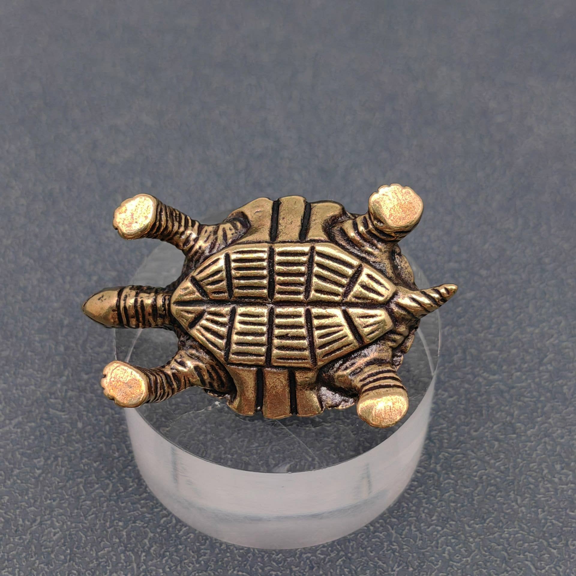 Turtle Brass Figurine