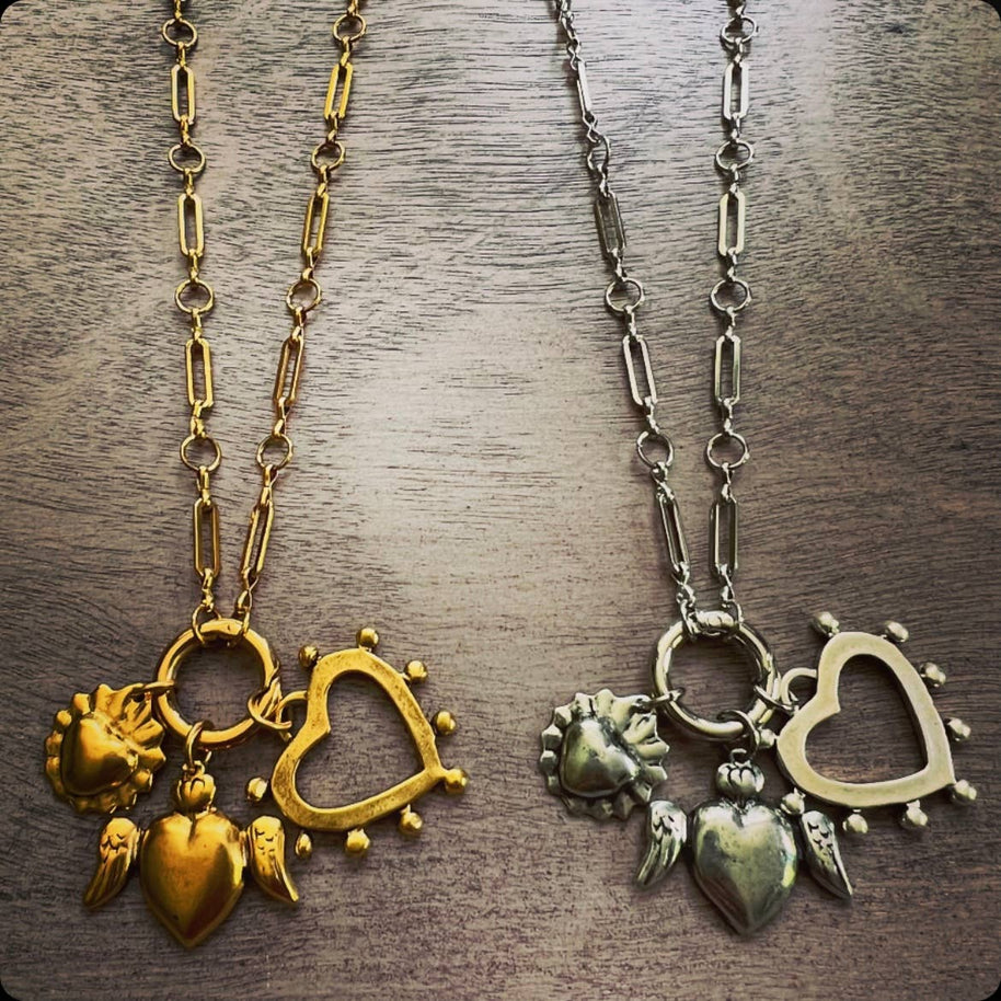 Handmade Milagros Necklace