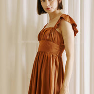 A-Line Mini Dress with Corset