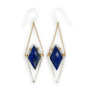 Handmade Wisdom Lapis Earrings