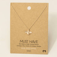 Bee Pendant Necklace
