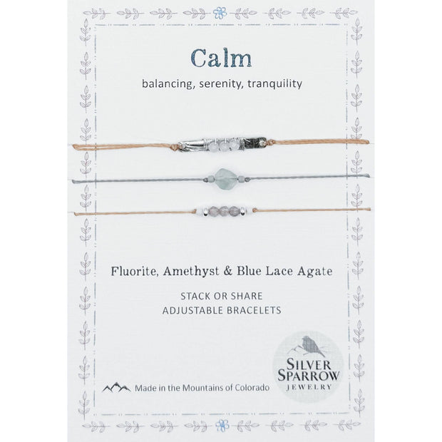 Calm Stackable Bracelet Trio