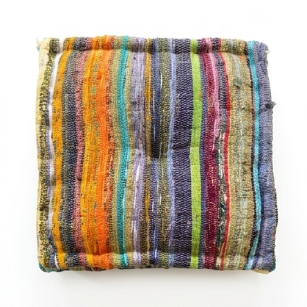 Handmade Square Floor Pillow, 16x16