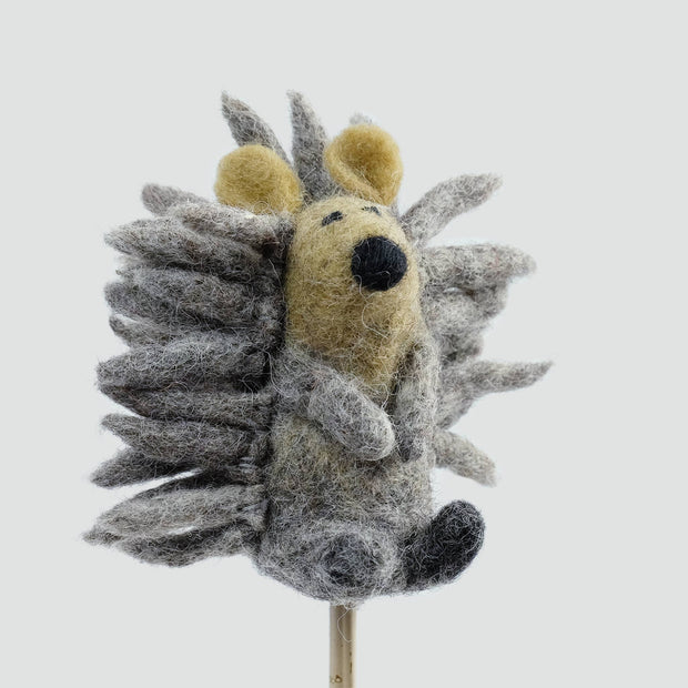 Felt Finger Puppet - Hedgehog