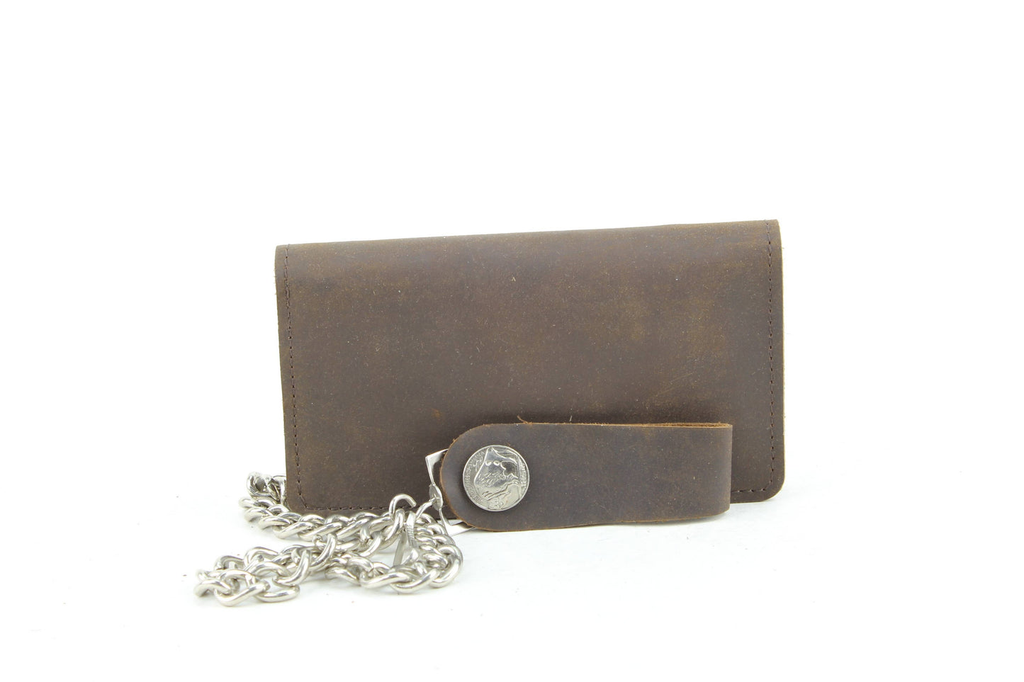 6" & 7" Chain wallet with Buffalo Snap