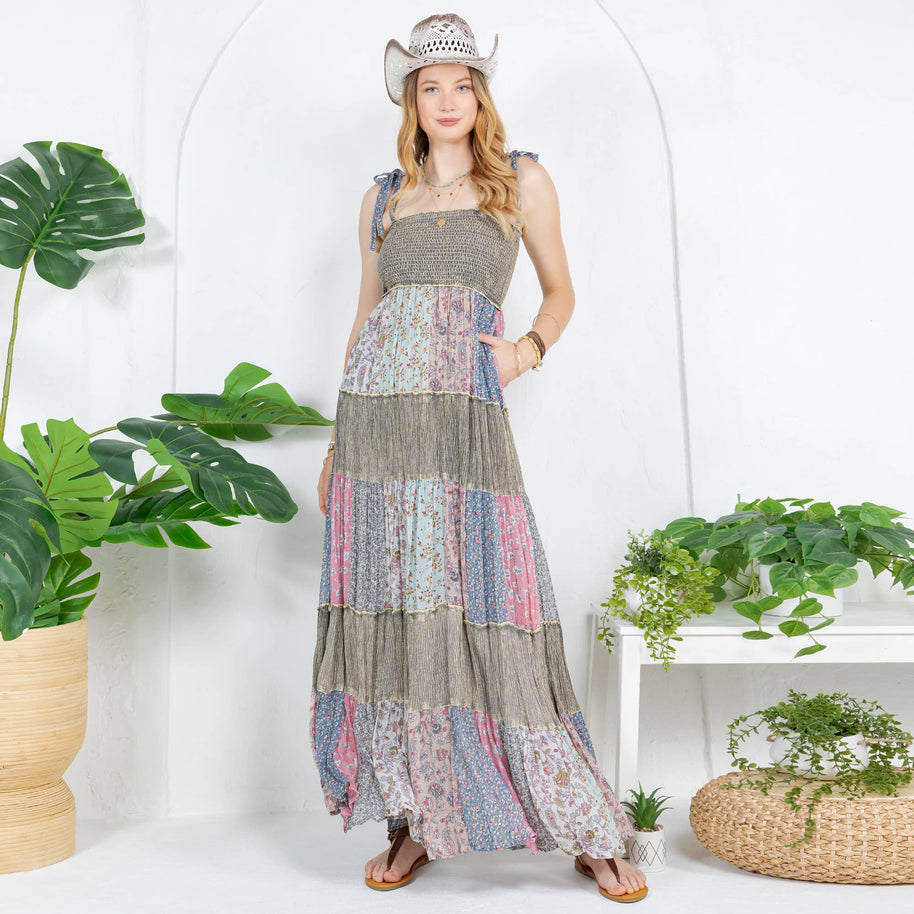 Artisan Pearl Maxi Dress