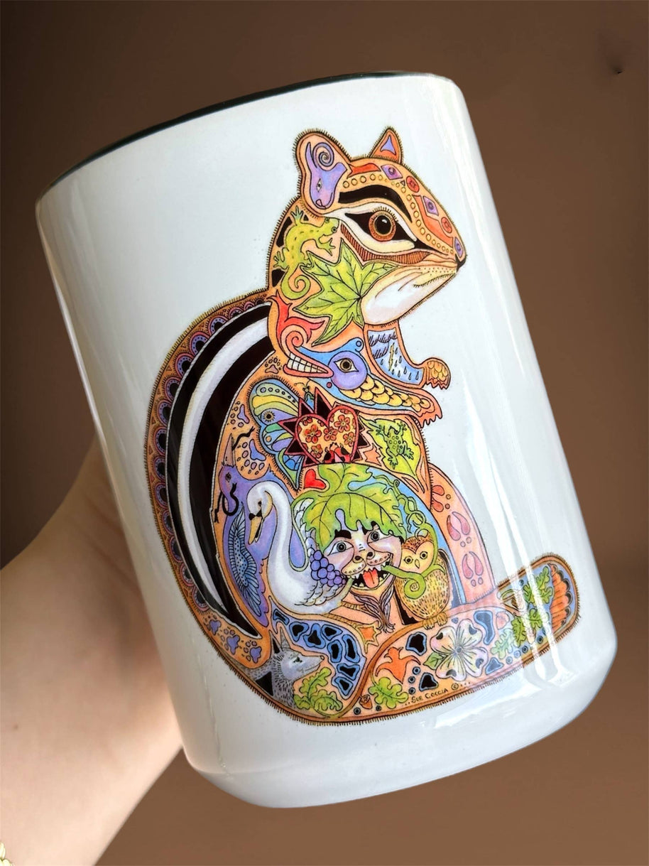 EarthArt Chipmunk Mug