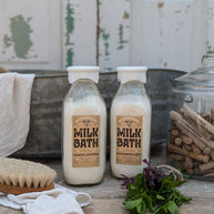 Milk Bath Soak 28 oz. - Lavender or Mint