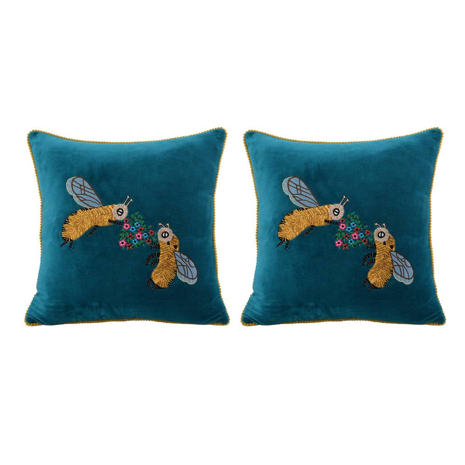 Velvet Loving BEE PILLOW