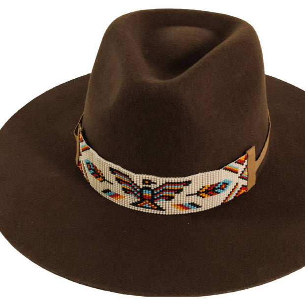 Western Beaded Hat Band - Style Migisi