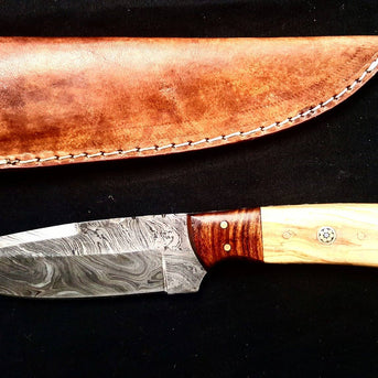 9'' Damascus Blade for Every Outdoor trip