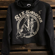 Six Shooter Cropped Hooded Sweatshirt