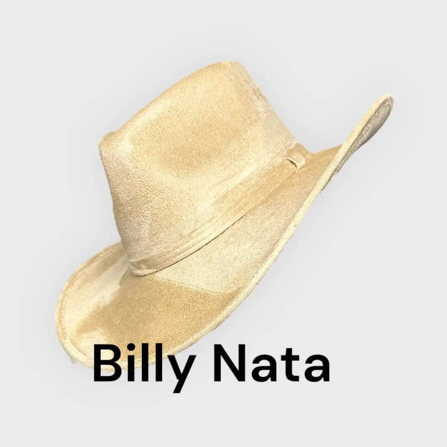 Vegan Suede Billy Hat 
