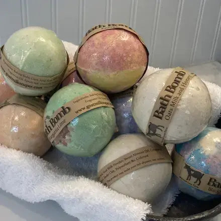 Goat Milk Bath Bomb
